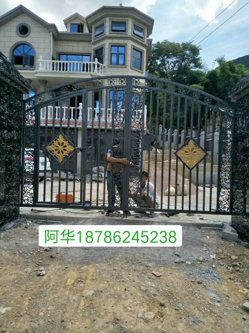 遵义阿华金属制品锌钢铁艺大门